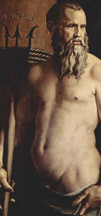 Bronzino, Andrea Doria en Neptune, detail
